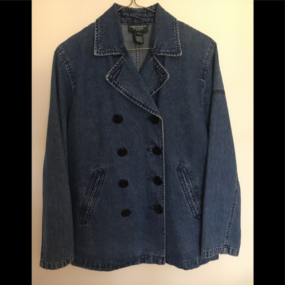 lauren ralph lauren petite single breasted coat